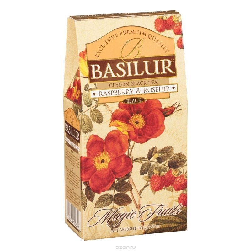 Чай Basilur "Малина и Шиповник"