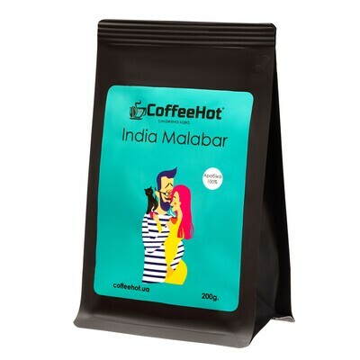 Кава в зернах India Malabar CoffeeHot™