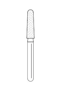 ​Solo Diamond® – 856021 – Round-End Taper