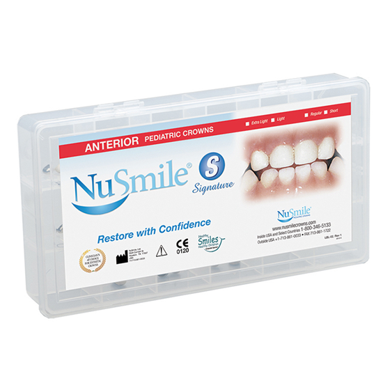 NuSmile Signature Pre-veneered Anterior Crown Storage Box