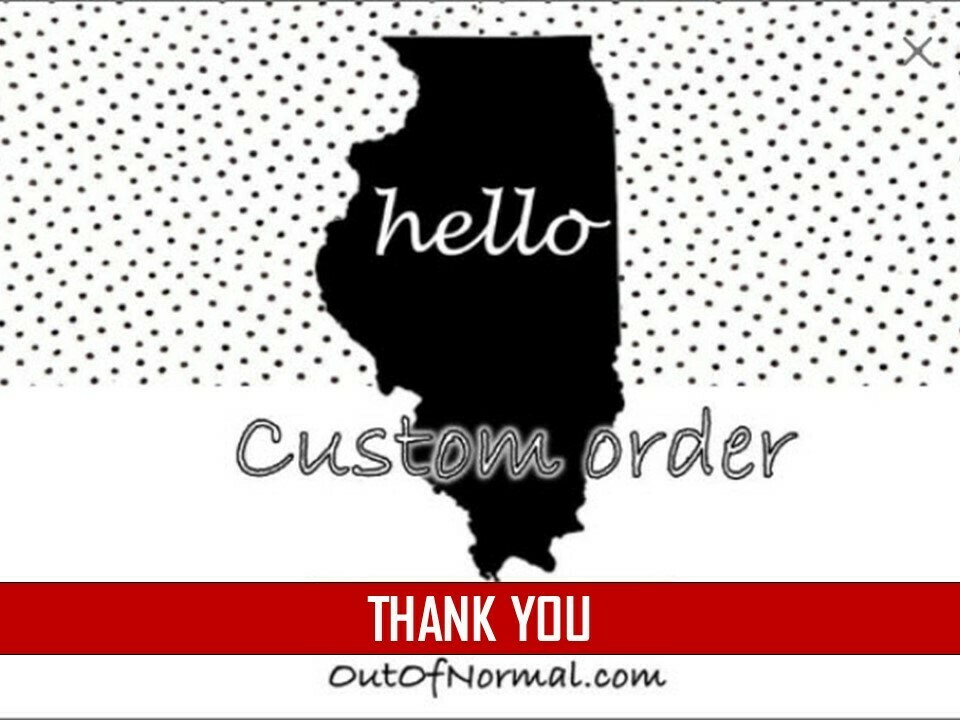 Custom order for 8.5&quot;x11&quot;