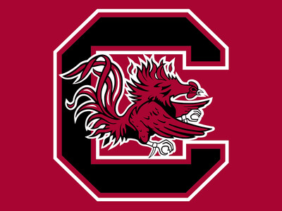 South Carolina Gamecocks College NCAA Birthday Invitation Ticket Style