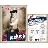 Cleveland Indians Vintage Trading Cards Invitations inserts