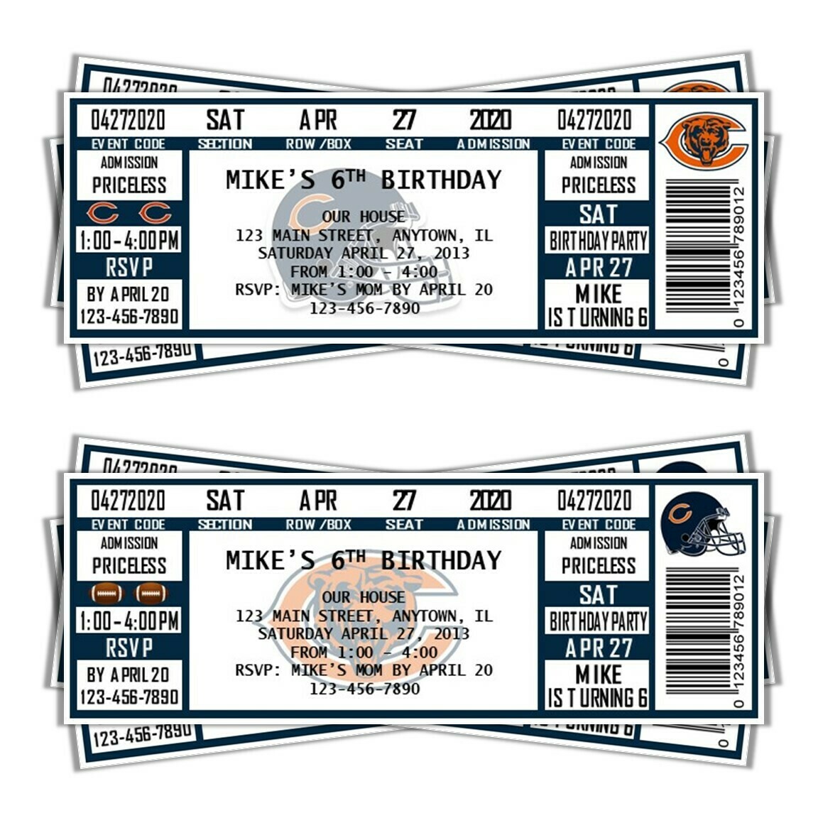 bears game tickets