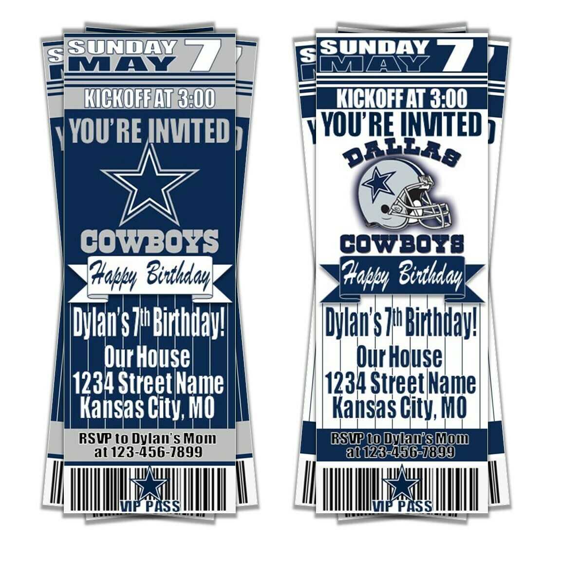 Dallas Cowboys Party Invitations Free Printables Printable Templates