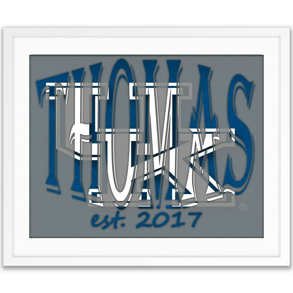 Kentucky Wildcats KU College Basketball Custom Name Art Gift -- Photo print