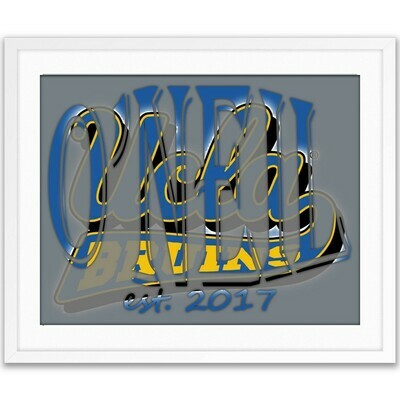 UCLA Bruins Christmas Custom Name Gift -- Photo print