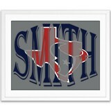 Houston Texans NFL Football Custom Name Art Gift Personalized Xmas