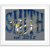 Nashville Predators NHL Hockey Custom Name Art Gift -- Photo print