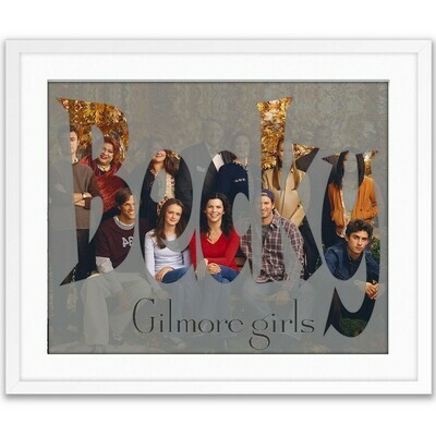 Gilmore Girls TV show Custom Name Art Gift -- Photo print