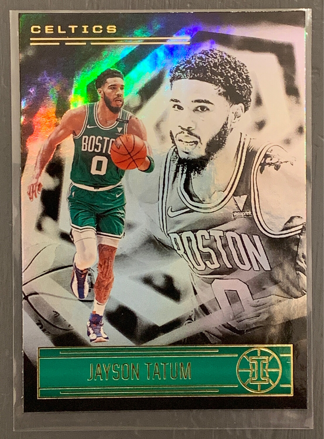 2020-21 NBA Panini Illusion Jayson Tatum Card No.137