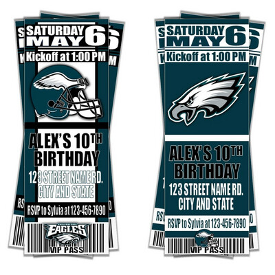 REPRINT - Previous Invitation Ticket Style