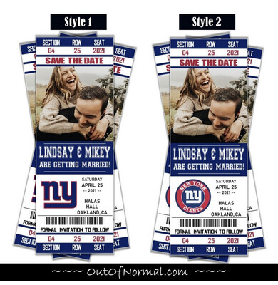 Add Extra Prints For Prior Invitation Ticket Style