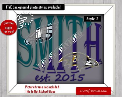 RIVALRY NFL Baltimore Ravens Philadelphia Eagles Custom Name Art Gift House Divided