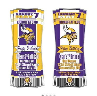 REPRINT - Previous Invitation Ticket Style