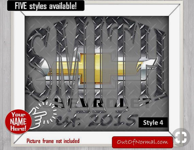 Chevrolet Chevy Bowtie Custom Name Art Gift -- Photo print