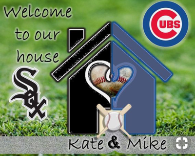 RIVALRY A house divided MLB Baseball TEAM Custom Gift -- Photo print