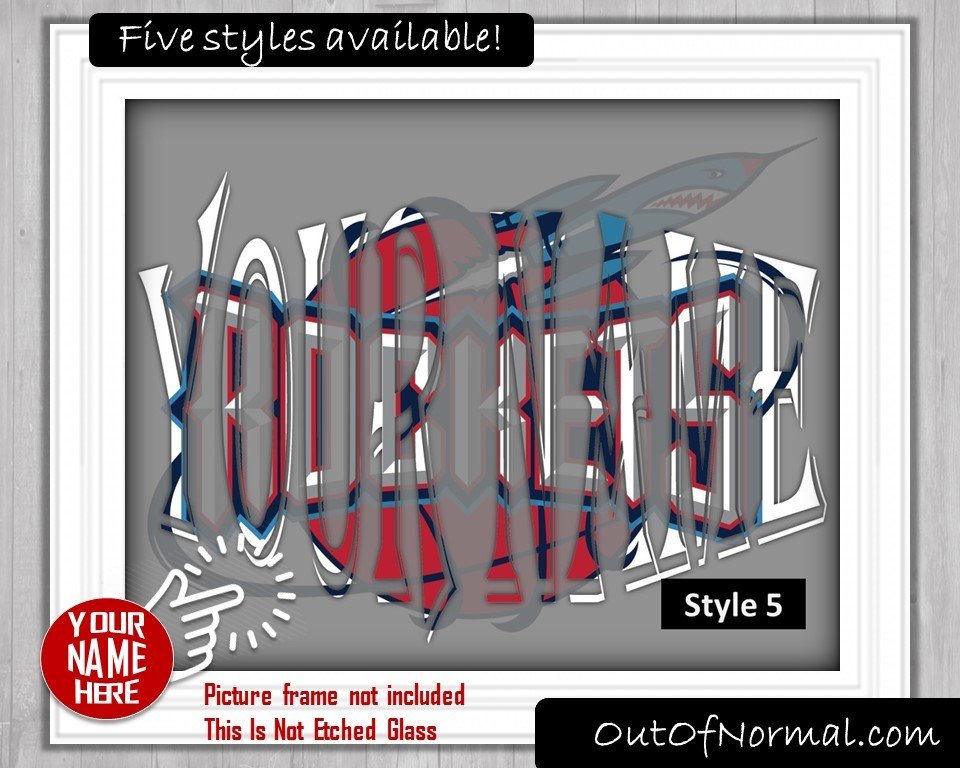 Houston Rockets NBA Custom Name Art Gift -- Photo print XMAS
