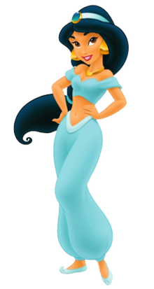 Disney Jasmine Christmas Custom Name Gift -- Photo print