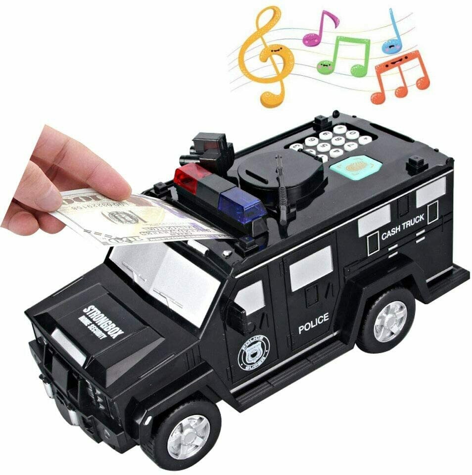 TIKTOK Police toy car ATM money storage