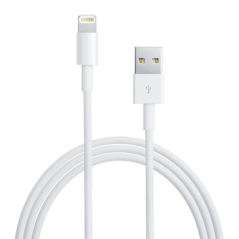 Apple 1 METER  8 PIN Lightning USB For iPhones, No Box Charge And Sync