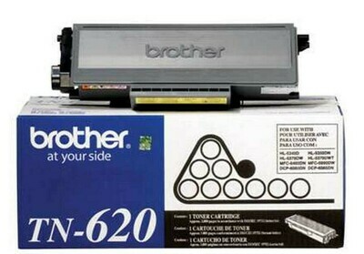 Tóner Original Brother TN-620 Cartucho Laser, Color Negro, 3000 Paginas Tóner Original Brother TN-620 Cartucho Laser, Color Negro, 3000 Paginas