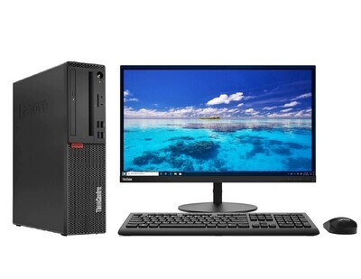 PC Lenovo ThinkCentre M910s Intel Core i7-7700 3.60GHz, 16GB RAM, 512 GB SSD, DVD-RW Monitor 24"