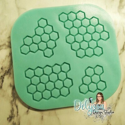 Honeycomb Pieces  for Honeypot Tumbler Silicone Mold