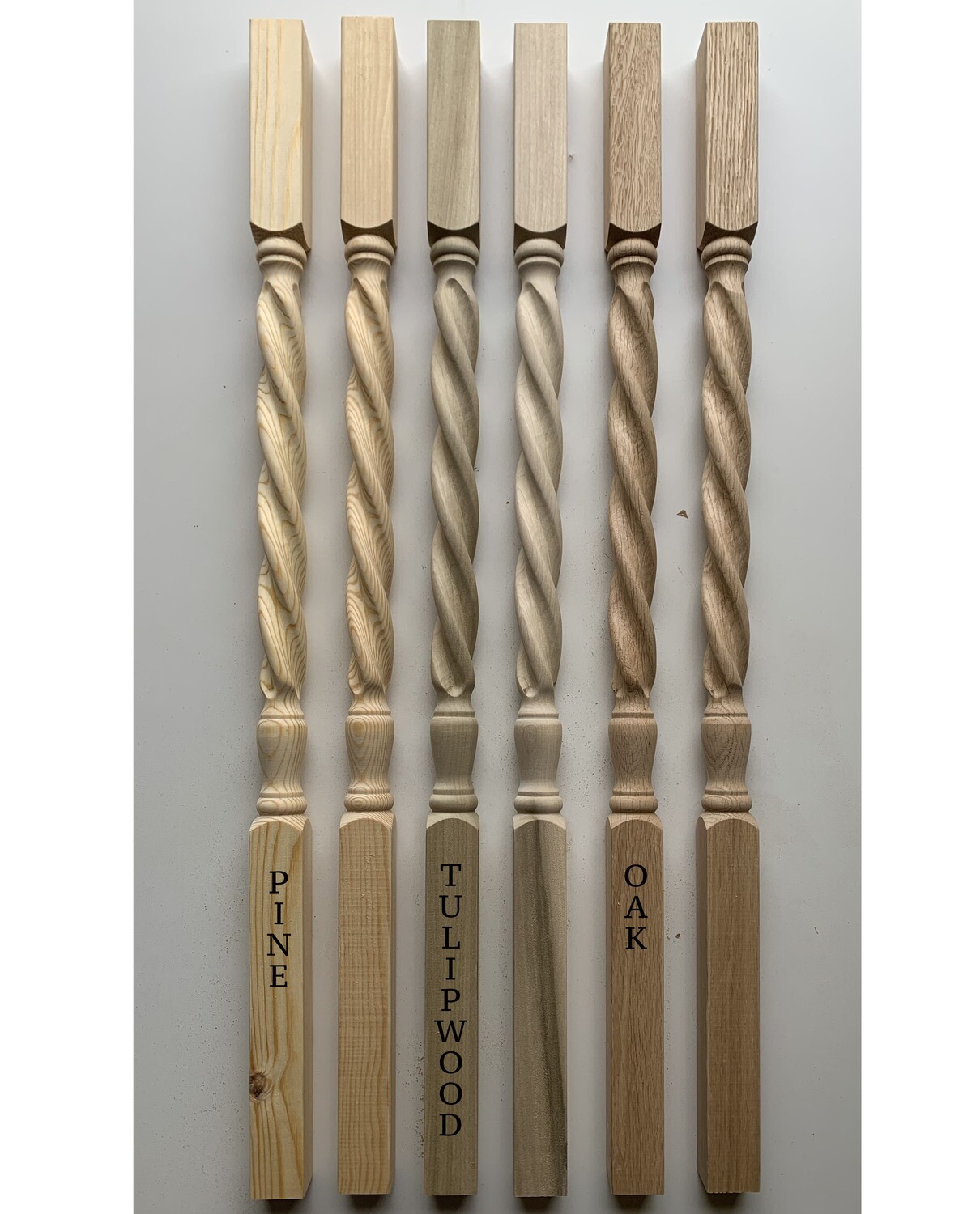 Barley Twist spindle.
