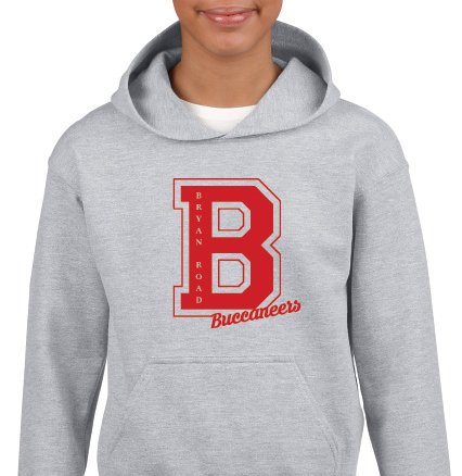 Gray- Hoodie Style Sweatshirt