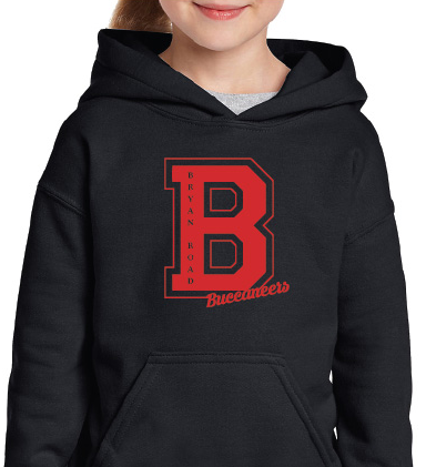Black- Hoodie Style Sweatshirt