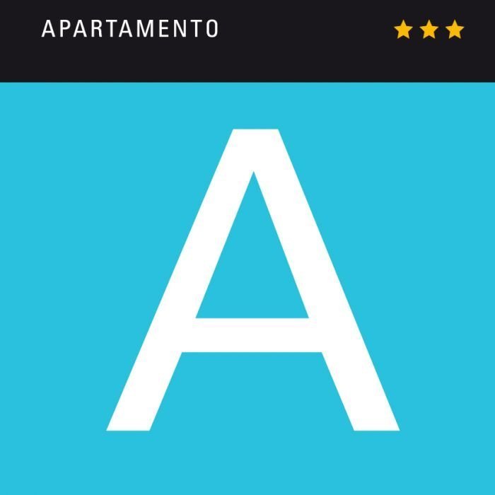 PLACAS  PARA SEÑALIZACIÓN DE APARTAMENTO 3*