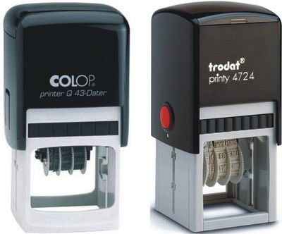 Fechadores personalizados de entintaje automático , tipo printy