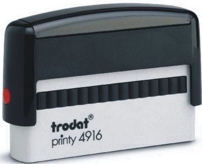Sello personalizado de entintaje automático, ref printy 4916 Sello personalizado de entintaje automático, ref printy 4916