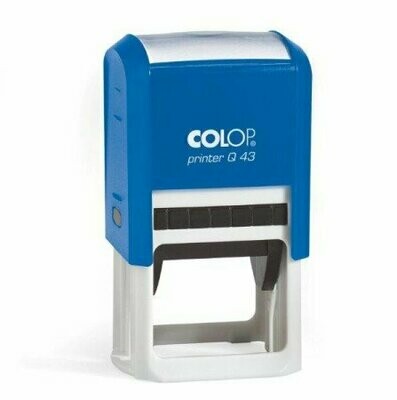 Sello personalizado de entintaje automático, ref printer Q43 ó 4924