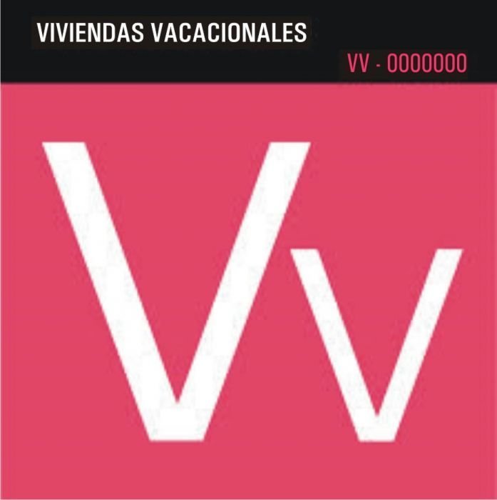Placa para Vivienda Vacacional Placa para Vivienda Vacacional