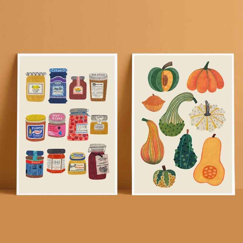 PUMPKINS + JARS BUNDLE prints