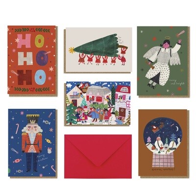 CHRISTMAS CARDS PACK OF 6