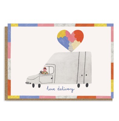 LOVE DELIVERY card