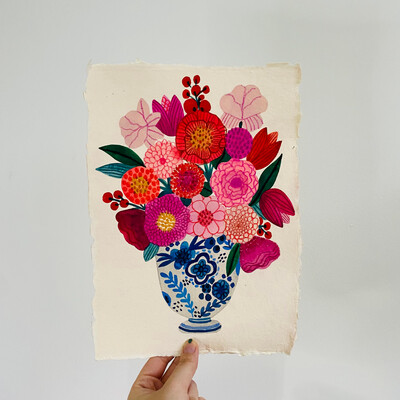 originals on watercolor paper