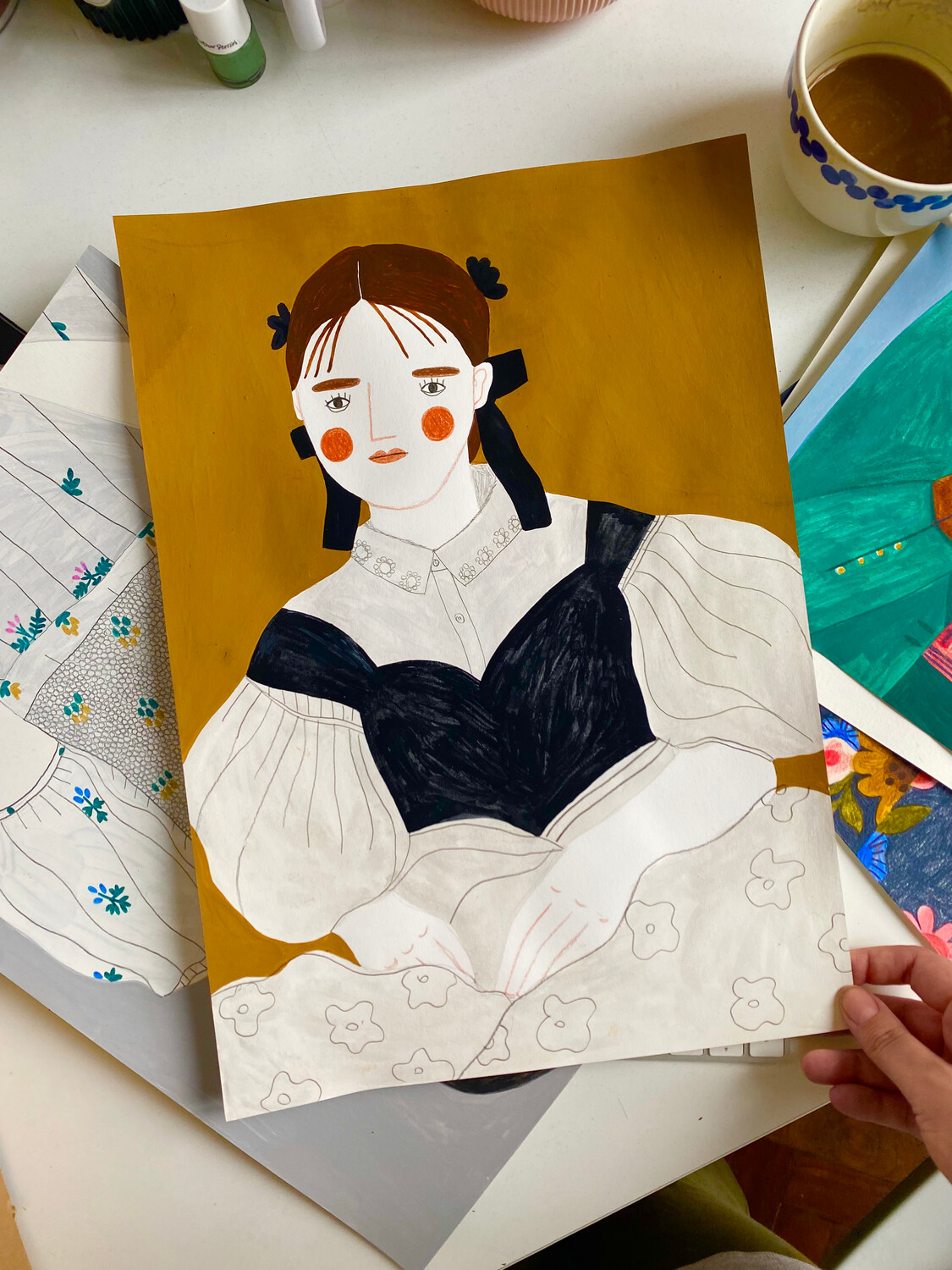 SIMONE ROCHA original painting A3