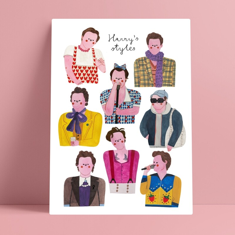 HARRY'S STYLE print