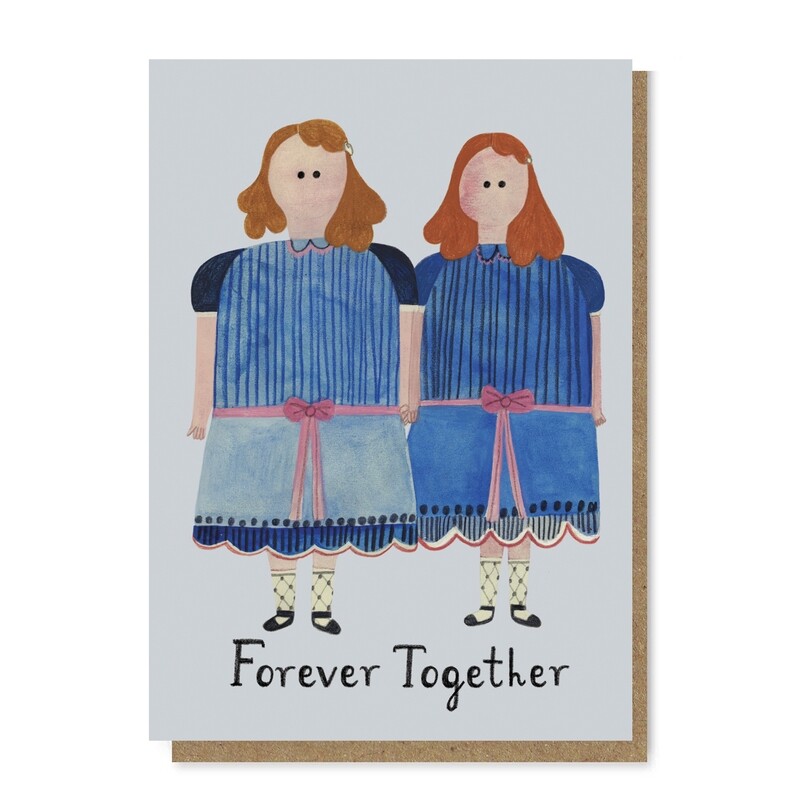 THE SHINING TWINS card