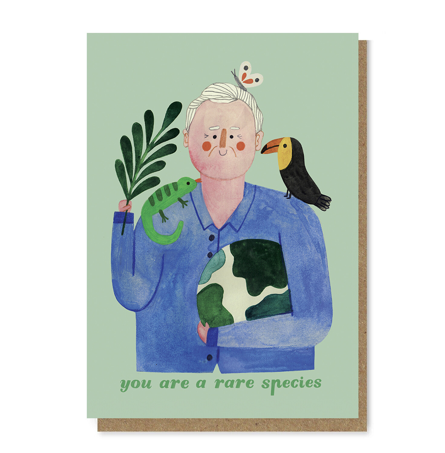 SIR DAVID ATTENBOROUGH card