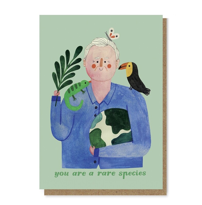 SIR DAVID ATTENBOROUGH card