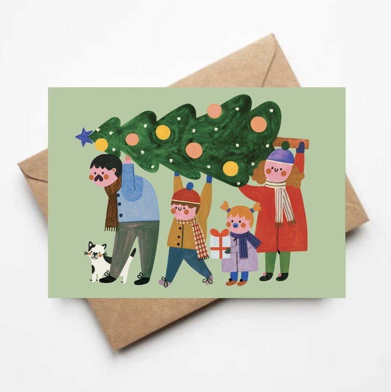 CHRISTMAS FAMILY card