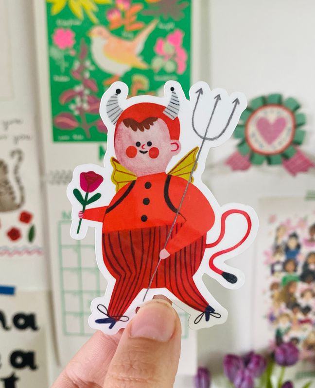 LITTLE DEVIL sticker