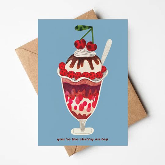 CHERRY ON TOP card
