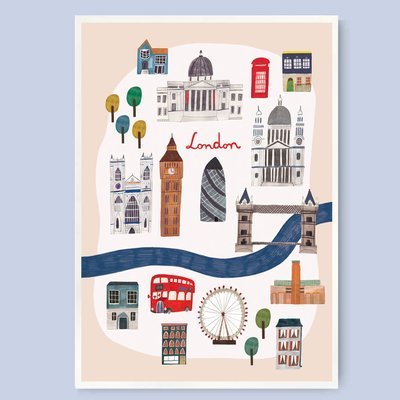 LONDON print