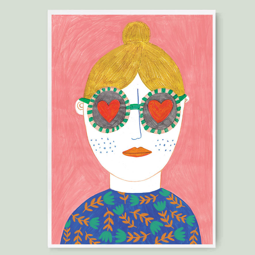 IN LOVE print